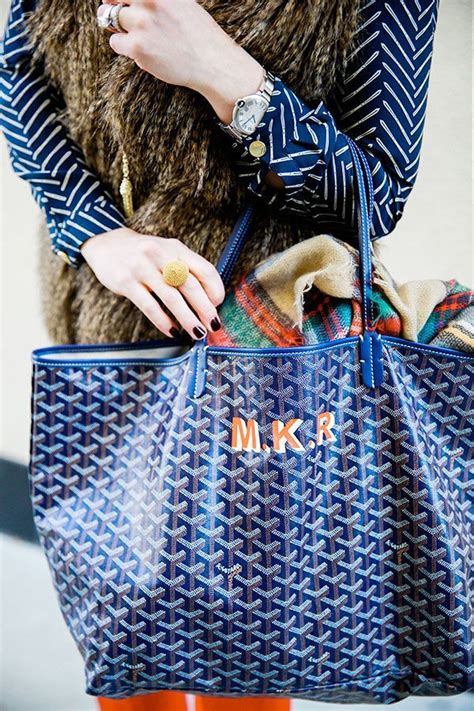 goyard monogram styles|cost of personalized goyard tote.